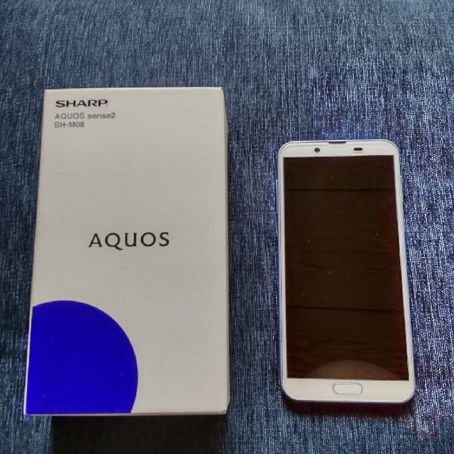 SHARP AQUOS sense2 SH-M08 アーバンブルー＋未使用ケース