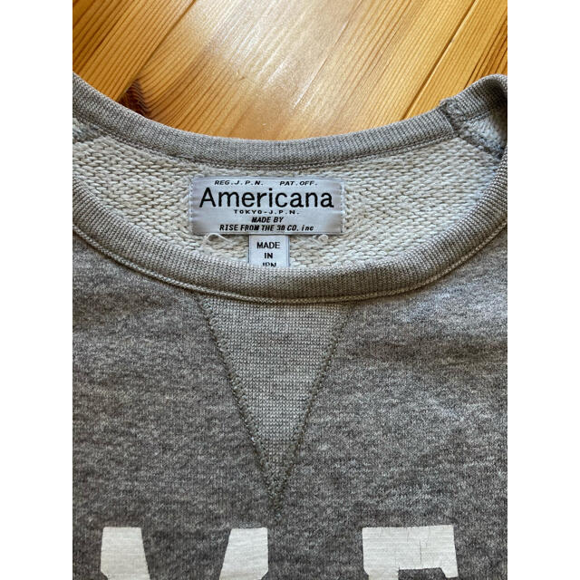 AMERICANA(アメリカーナ)のamericana *アメリカーナ　スウェット レディースのトップス(トレーナー/スウェット)の商品写真