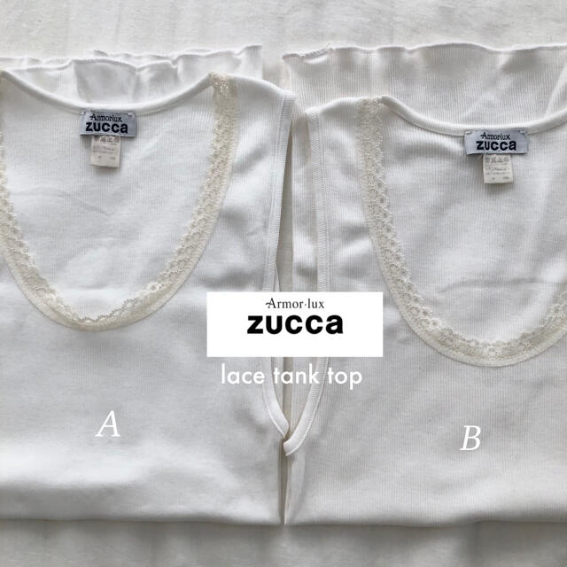 ZUCCa(ズッカ)のレースタンクトップ　B レディースのトップス(タンクトップ)の商品写真