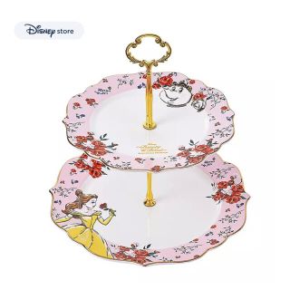 ディズニー(Disney)のディズニーストア　美女と野獣　ケーキスタンド　完売品(テーブル用品)