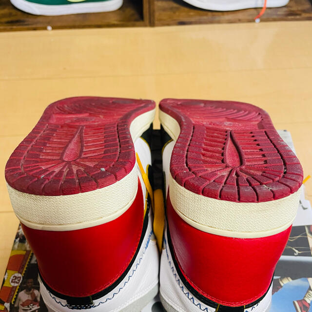 NIKE(ナイキ)のNIKE AIR JORDAN 1 HIGH OG UNION つま黒 メンズの靴/シューズ(スニーカー)の商品写真