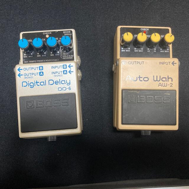 【ジャンク品】BOSS DD-6 & AW-2