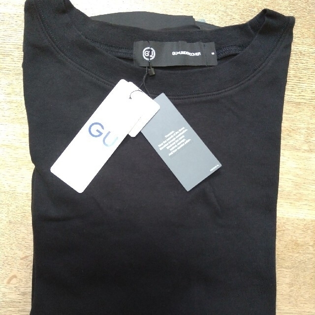 GU(ジーユー)の新品未使用　シアーコンビネーションT レディースのトップス(Tシャツ(半袖/袖なし))の商品写真