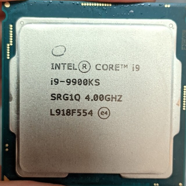 INTEL CPU Core i9-9900KS スマホ/家電/カメラのPC/タブレット(PCパーツ)の商品写真