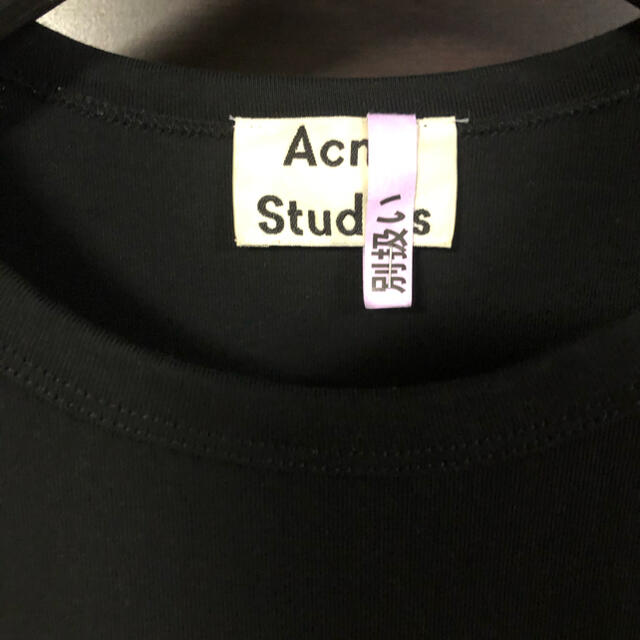 ACNE(アクネ)のacne studios ブラック ロンt メンズのトップス(Tシャツ/カットソー(七分/長袖))の商品写真