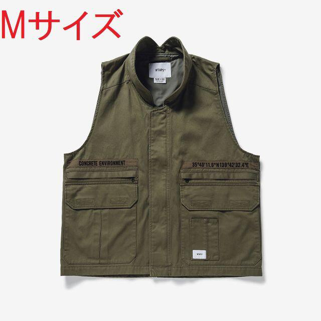 wtaps REP / VEST / COTTON. TWILL オリーブ Mトップス - ベスト