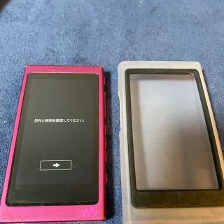 ソニー(SONY)のSONY NW-A35 (P) 16GB ボルドーピンクオーディオプレイヤー(ポータブルプレーヤー)