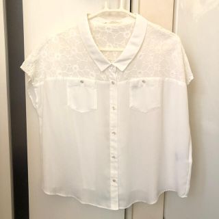 マジェスティックレゴン(MAJESTIC LEGON)のマジェスティックレゴン𓇬半袖シャツ(シャツ/ブラウス(半袖/袖なし))