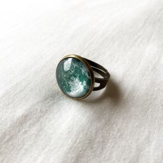 ロキエ(Lochie)の୨୧ Vintage rétro antique Moon Ring(リング(指輪))