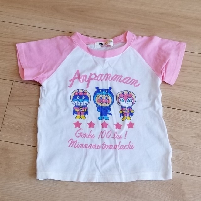 アンパンマン(アンパンマン)の【専用】アンパンマン　Tシャツ キッズ/ベビー/マタニティのキッズ服女の子用(90cm~)(Tシャツ/カットソー)の商品写真