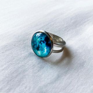 サンタモニカ(Santa Monica)の୨୧ Vintage rétro antique Moon Ring Ⅲ(リング(指輪))