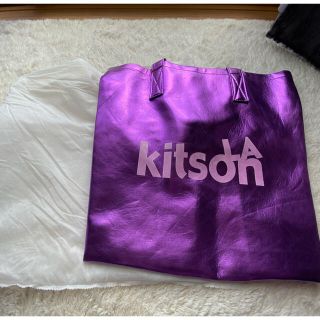 キットソン(KITSON)のkitson     紫     バッグ    新品未使用品(トートバッグ)