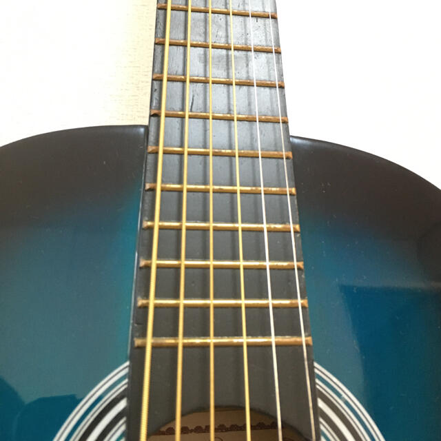 【弦交換済】Sepia Crue アコースティックミニギター、ケース有り 楽器のギター(アコースティックギター)の商品写真