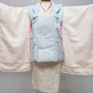 七五三 三歳 女児 被布 着物 フルセット 着物地は日本製 NO34629(和服/着物)