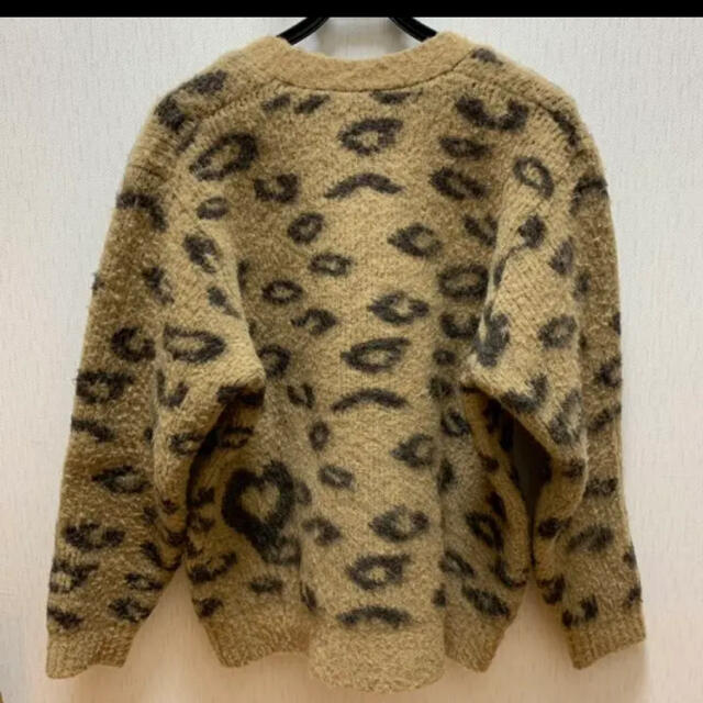 ALLEGE(アレッジ)のTTT_MSW leopard mohair cardigan メンズのトップス(ニット/セーター)の商品写真