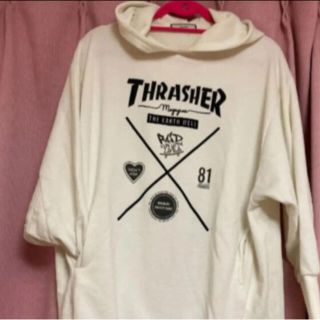 スラッシャー(THRASHER)のスラッシャー♡パーカー　美品(パーカー)