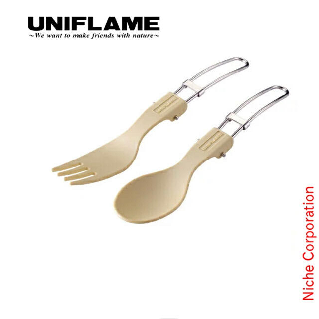 UNIFLAME(ユニフレーム)のユニフレーム　カラカト　カトラリーセット スポーツ/アウトドアのアウトドア(食器)の商品写真