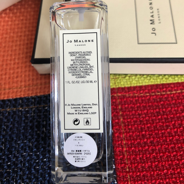 Jo Malone(ジョーマローン)のジョー マローン ブラックベリー & ベイ　コロン　30ml  コスメ/美容の香水(ユニセックス)の商品写真