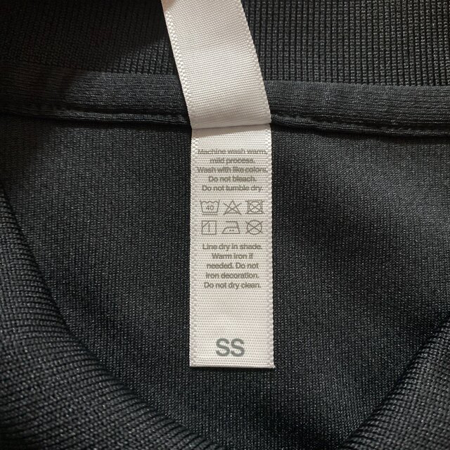 ポロシャツ UV 速乾 黒 ブラック ドライ レディースのトップス(Tシャツ(半袖/袖なし))の商品写真