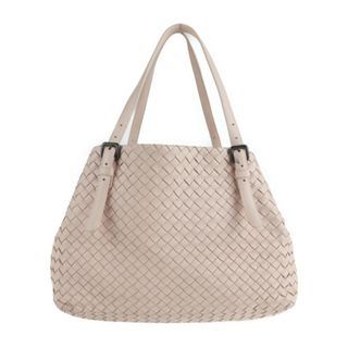 ボッテガヴェネタ(Bottega Veneta)のBOTTEGAVENETA ボッテガヴェネタ ナッパ ミディアム チェスタバッグ  トートバッグ 337260 レザー   ピンク   イントレチャート 【本物保証】(トートバッグ)