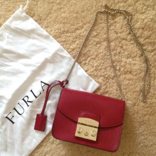 フルラ(Furla)のフルラ メトロポリス レディな赤(ショルダーバッグ)