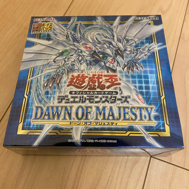 遊戯王OCG DAWN OF MAJESTY BOX 初回 (+1ボーナス)