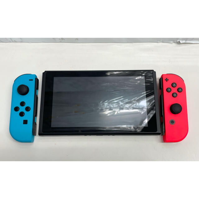 Nintendo Switch(ニンテンドースイッチ)のNintendo Switch HAC-001 新型 ネオン 本体 スイッチ エンタメ/ホビーのゲームソフト/ゲーム機本体(家庭用ゲーム機本体)の商品写真