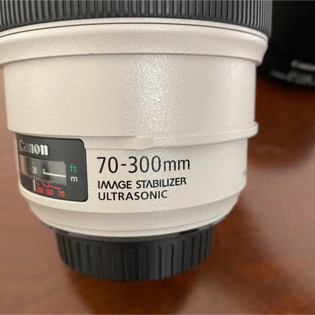 【美品】Canon EF70-300F4-5.6L IS USM 白レンズ