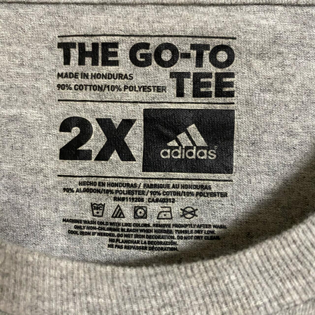 adidas(アディダス)の2枚セット 90s 古着 アディダス Tシャツ プリント ビッグシルエット メンズのトップス(Tシャツ/カットソー(半袖/袖なし))の商品写真