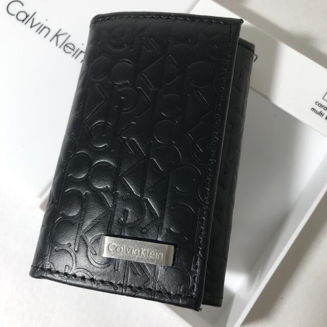 Calvin Klein(カルバンクライン)の直営店購入 新品カルバンクライン 高級牛革11000円 6連キーケース メンズのファッション小物(キーケース)の商品写真