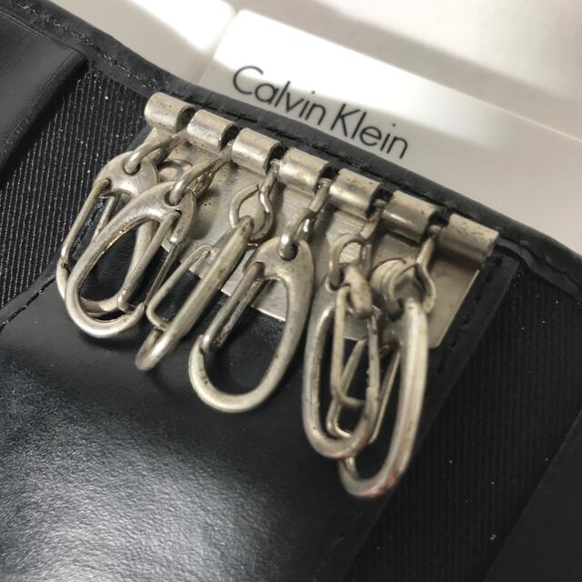 Calvin Klein(カルバンクライン)の直営店購入 新品カルバンクライン 高級牛革11000円 6連キーケース メンズのファッション小物(キーケース)の商品写真