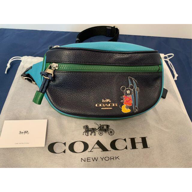 値下げ 新品 Coach ディズニー ミッキーボディバッグ コーチ Lidofoundation Org Uk