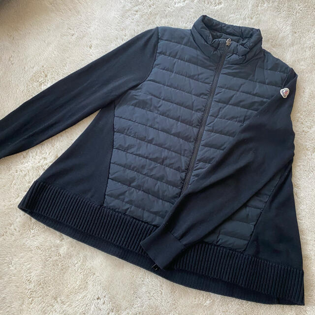 購入場所名古屋直営店【 MONCLER 】モンクレール　ダウン　ニット　カーディガン　Aライン