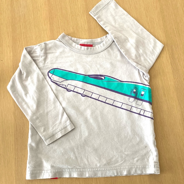 iwz44様専用　オジコ　H5系　はやぶさ　長袖Tシャツ【4A】 キッズ/ベビー/マタニティのキッズ服男の子用(90cm~)(Tシャツ/カットソー)の商品写真