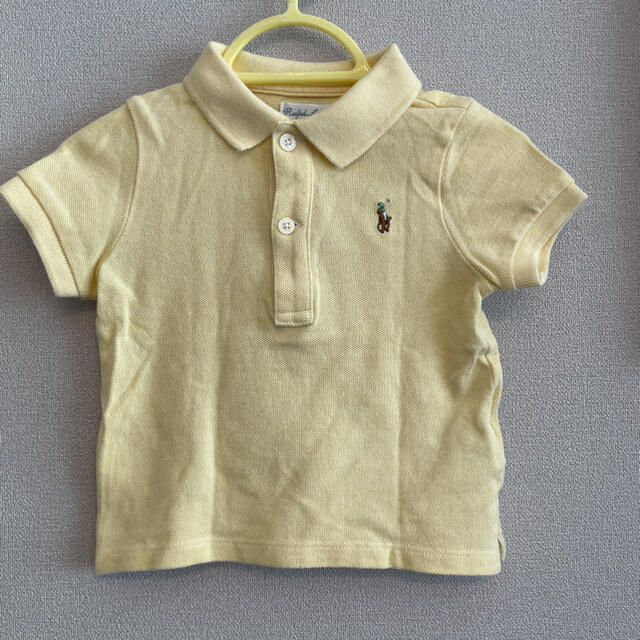 Ralph Lauren(ラルフローレン)のラルフローレン　キッズ　半袖　ポロシャツ　80サイズ キッズ/ベビー/マタニティのベビー服(~85cm)(Ｔシャツ)の商品写真