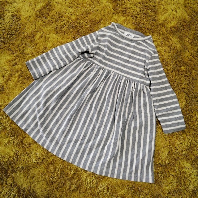 MARKEY'S(マーキーズ)のマーキーズ　ストライプワンピース　110 キッズ/ベビー/マタニティのキッズ服女の子用(90cm~)(ワンピース)の商品写真