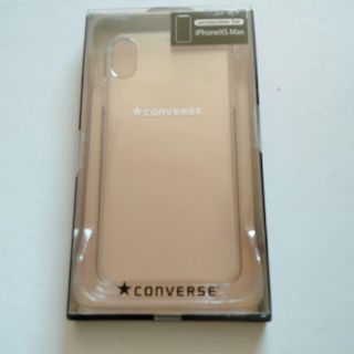 コンバース(CONVERSE)のCONVERSE コンバース iPhoneXS MAX ケース クリア ロゴ(iPhoneケース)