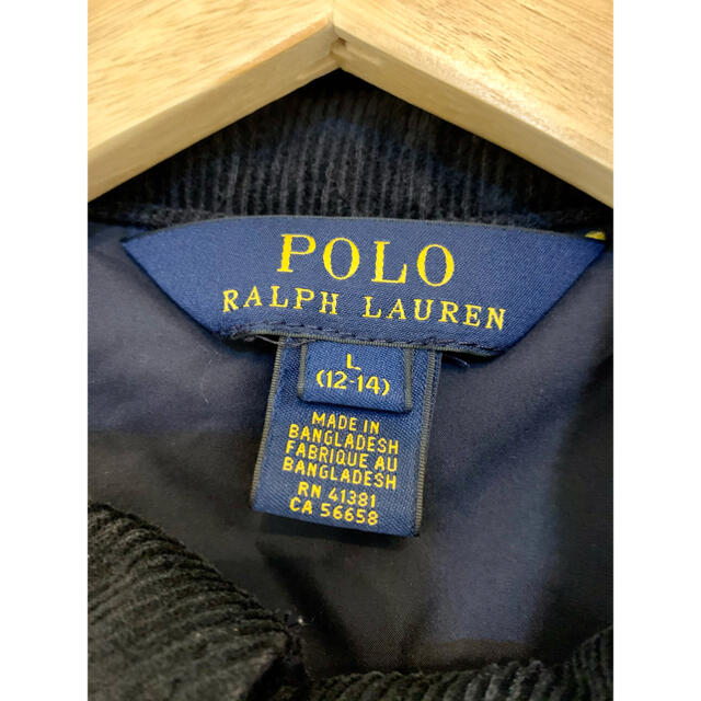 POLO RALPH LAUREN(ポロラルフローレン)のポロラルフローレン　キルティングジャケット キッズ/ベビー/マタニティのキッズ服女の子用(90cm~)(ジャケット/上着)の商品写真