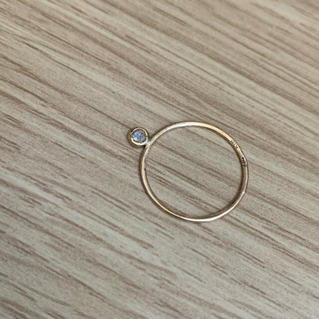 ールご イロンデール K18ルーペダイヤモンドリング ほぼ未使用品 のみお