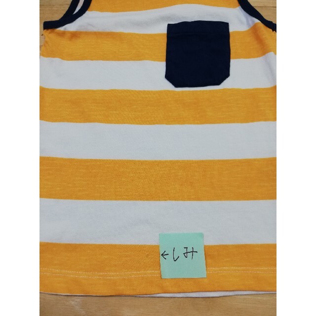 120㎝　半袖、タンクトップ、パンツ キッズ/ベビー/マタニティのキッズ服男の子用(90cm~)(Tシャツ/カットソー)の商品写真