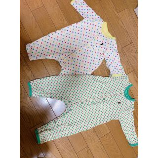 ミキハウス(mikihouse)の専用　　ミキハウスファースト　2枚組(ロンパース)