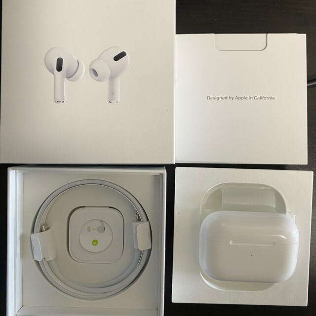 Apple(アップル)のApple AirPods Pro ワイヤレスイヤホン ジャンク スマホ/家電/カメラのオーディオ機器(ヘッドフォン/イヤフォン)の商品写真