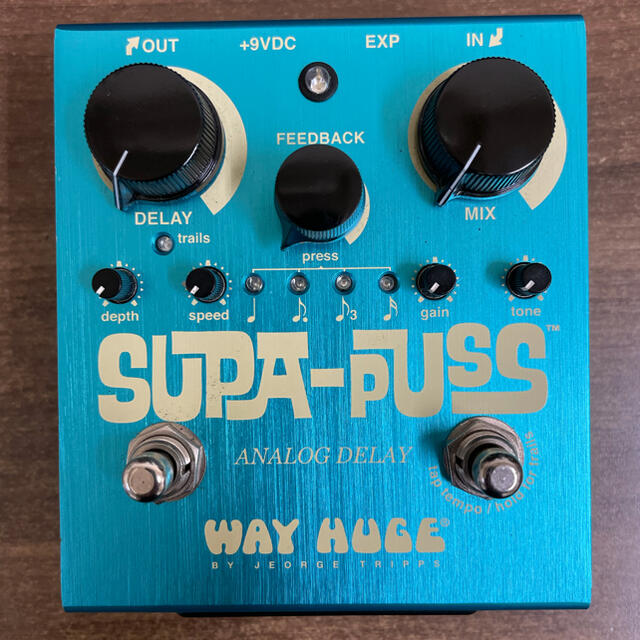 WAY HUGE WHE-707 Supa-Puss Analog Delay 楽器のギター(エフェクター)の商品写真