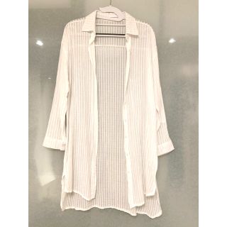 ルームサンマルロクコンテンポラリー(room306 CONTEMPORARY)のroom306♡Stripe long shirt one-piece(シャツ/ブラウス(長袖/七分))