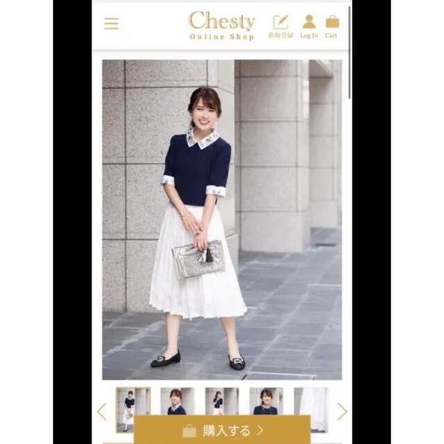 Chesty(チェスティ)の♡ Chesty 今期ワンピース ♡ レディースのワンピース(ひざ丈ワンピース)の商品写真