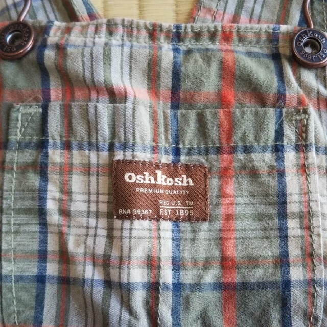 OshKosh(オシュコシュ)の600円 オーバーオール キッズ/ベビー/マタニティのキッズ服男の子用(90cm~)(その他)の商品写真