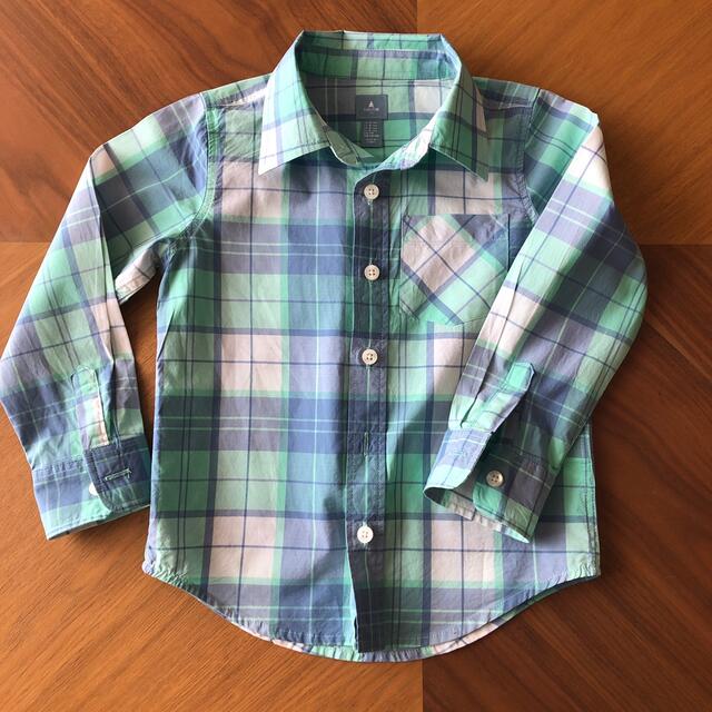 babyGAP(ベビーギャップ)のbabyGap キッズ　長袖シャツ　110 キッズ/ベビー/マタニティのキッズ服男の子用(90cm~)(ブラウス)の商品写真