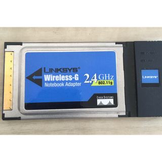  Linksys Wireless-G Notebook Adapter(PC周辺機器)