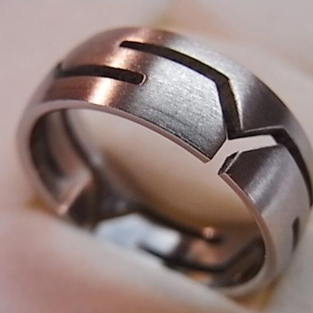送料無料　■　ステンレスリング　431　■　指輪 メンズのアクセサリー(リング(指輪))の商品写真