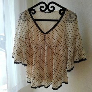 イング(INGNI)のシフォンブラウス(シャツ/ブラウス(半袖/袖なし))